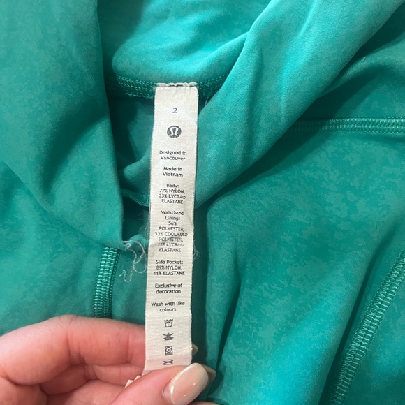Lululemon Wunder Train HR Tight 25” Pockets - Picture 8 of 10